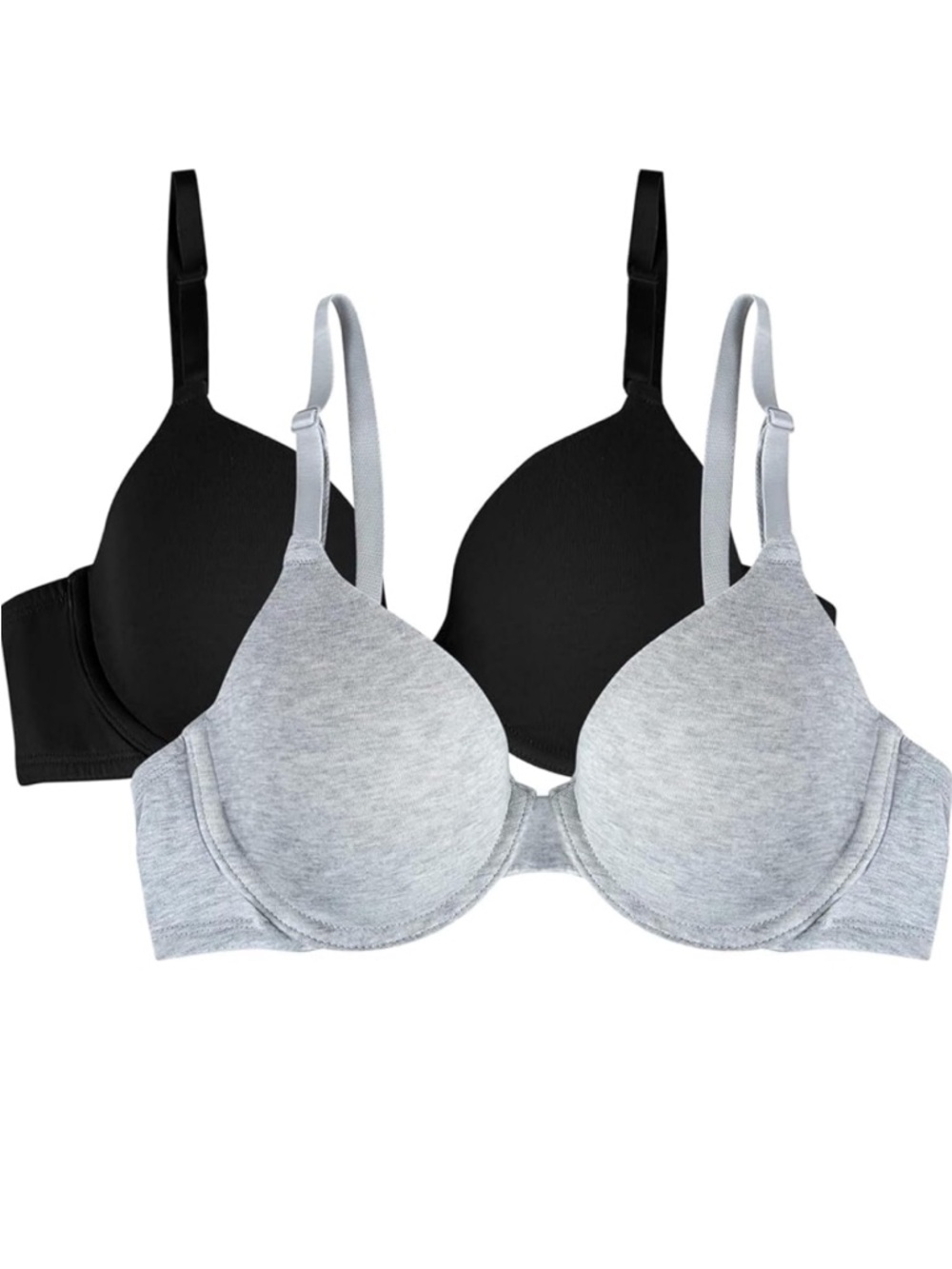 NWOT Fruit of The Loom Womens Comfortable T-Shirt Bra 2 Pack